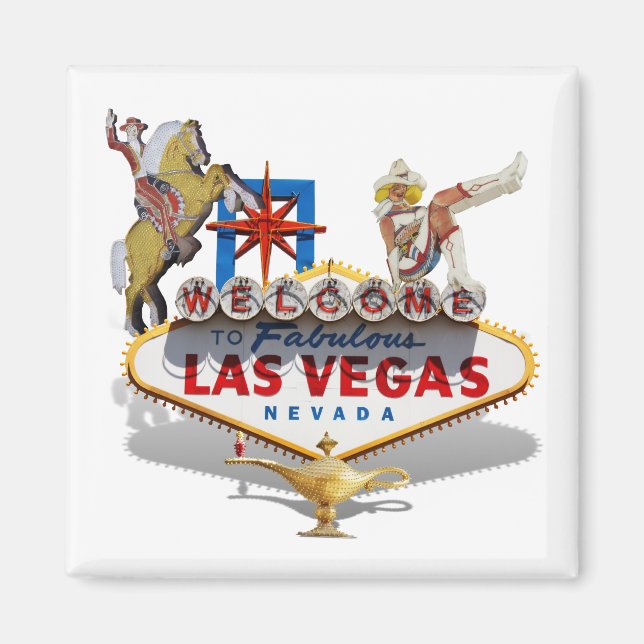 Aimant Bienvenue à Las Vegas (Devant)