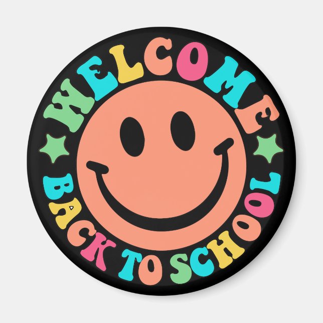 Aimant Bienvenue à l'école (Devant)