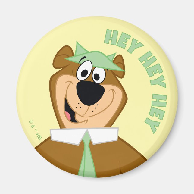 Aimant Bienvenue à Yogi Bear (Devant)