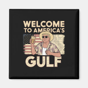 Aimant Bienvenue au président Trump