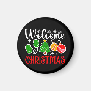 Aimant Bienvenue Noël