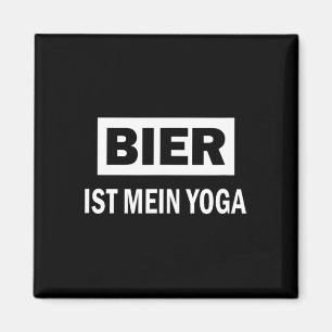 Aimant Bier Ist Mein Yoga Dire Bière