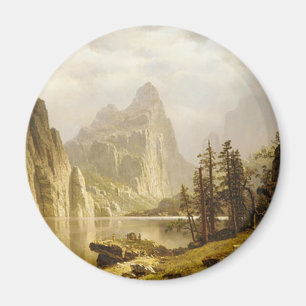 Aimant Bierstadt Albert Rivière Merced Vallée de Yosemite