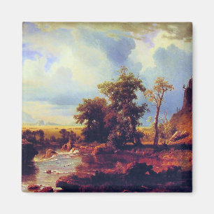 Aimant Bierstadt - Fourche nord de Platte, Nebraska