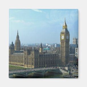 Aimant Big Ben et les Chambres du Parlement Londres