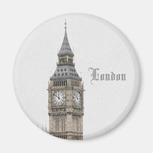 Aimant Big Ben London (aquarelle)
