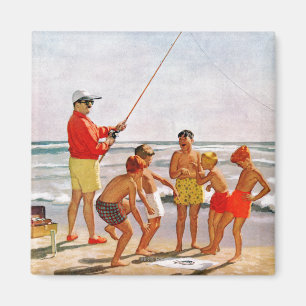 Aimant Big Pole Little Fish par Richard Sargent