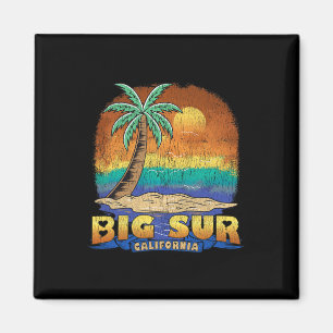 Aimant Big Sur California Vintage Souvenir désarmé
