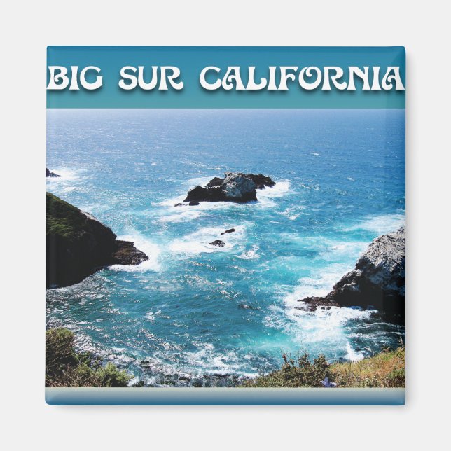 Aimant Big Sur Californie (Devant)