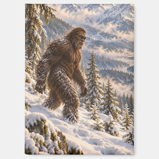 Aimant Bigfoot de l'hiver profond