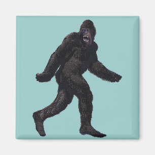 Aimant Bigfoot Sasquatch Yetti