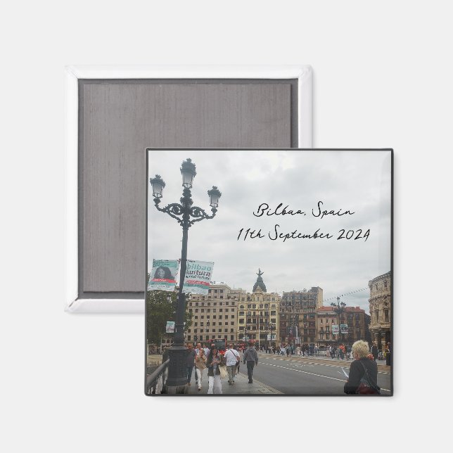 Aimant Bilbao, Espagne (Recto/Verso)