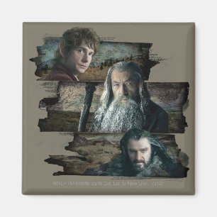 Aimant BILBO BAGGINS™, Gandalf, THORIN OAKENSHIELD™