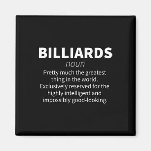 Aimant Billard Funny Définition Pool Snooker Player Gif
