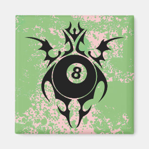 Aimant billard. tribal.