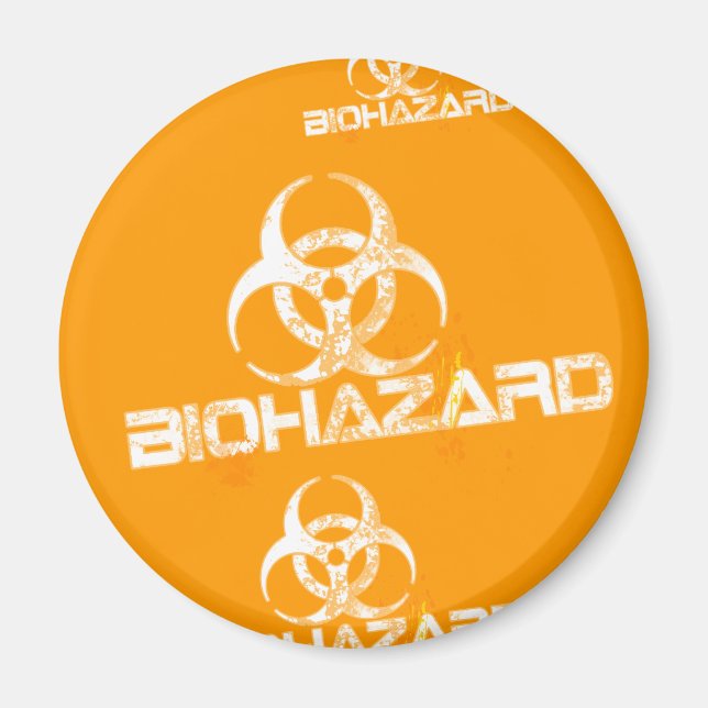 AIMANT BIOHAZARD (Devant)