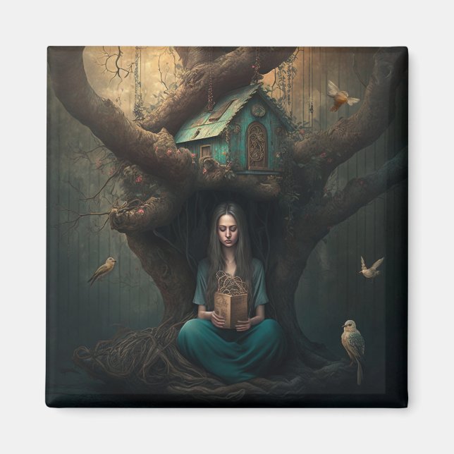 Aimant Birdhouse Dreams (Devant)