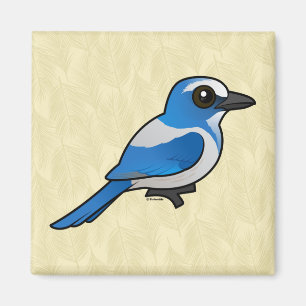 Aimant Birdorable Florida Scrub-Jay