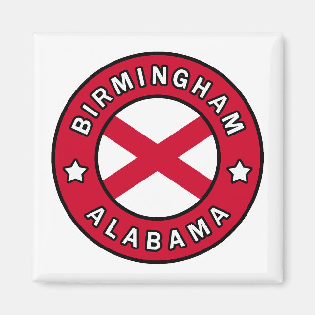 Aimant Birmingham Alabama (Devant)