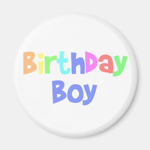Aimant Birthday Boy