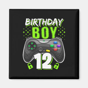 Aimant Birthday Boy 12 Video Game Controller 12e B