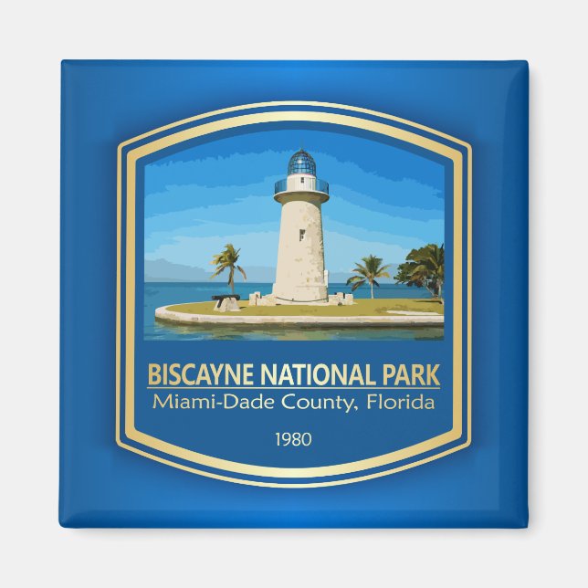 Aimant Biscayne National Park (PF) (Devant)