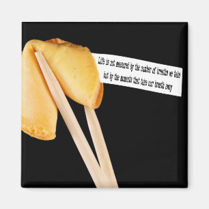 Aimant Biscuit de fortune de citation de la vie