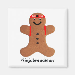 Aimant Biscuit Ninjabreadman (biscuit)