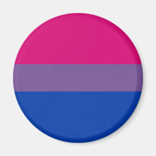Aimant Bisexual LGBT Pride drapeau arc-en-ciel
