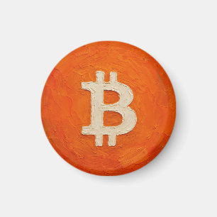 Aimant Bitcoin Standard (Huile, Style : 3)