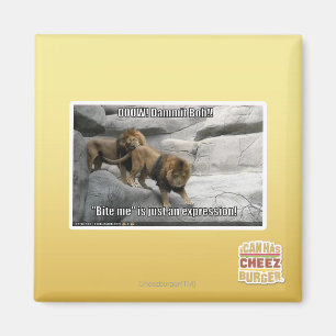 Aimant Bite me n'est qu'une expression !