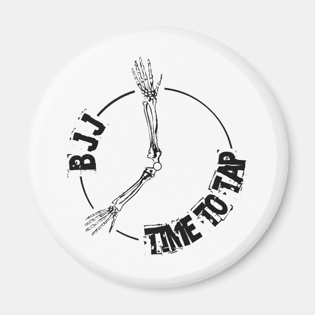 Aimant BJJ - Il est temps de taper (Devant)