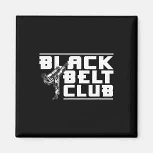 Aimant Black Belt Club - Karate Black Belt