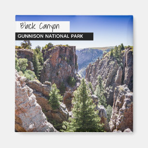 Aimant Black Canyon, Gunnison National Park Colorado