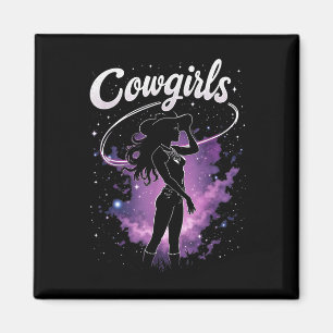 Aimant Black Cowgirl Western Rodeo Melanin Histoire noire