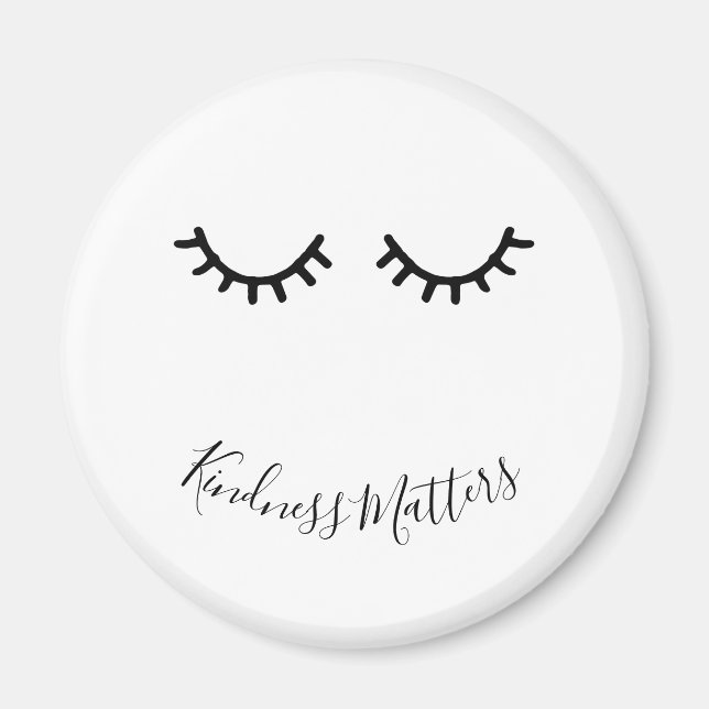 Aimant Black Eyelashes (Devant)