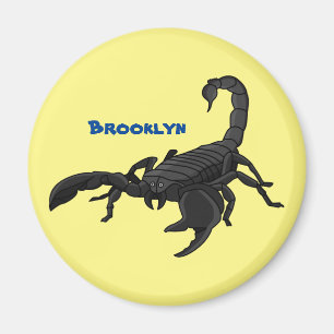 Aimant Black hungry scorpion