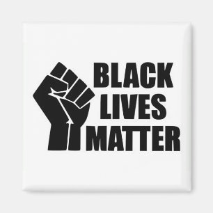Aimant Black Lives Mato - Logo BLM