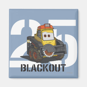 Aimant Black-out Character Art