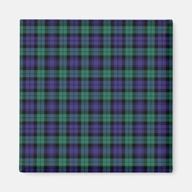 Aimant Black Watch Scottish Tartan (Devant)