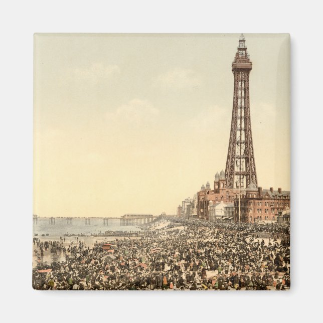 Aimant Blackpool Tower III, Lancashire, Angleterre (Devant)