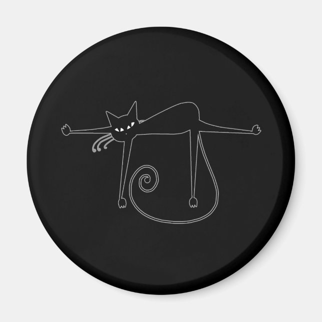Aimant Blacksy Kitty 8 (Devant)