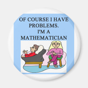 Aimant blague de psychologie MATH