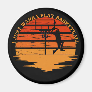 Aimant blagues de basket-ball