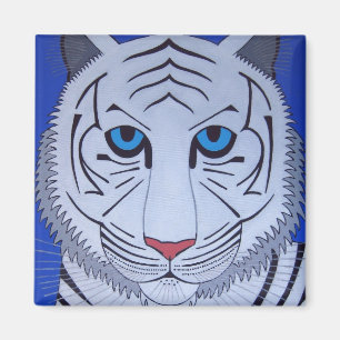 Aimant blanc de tigre !