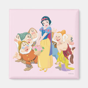 Aimant Blanche-Neige et les sept nains 3