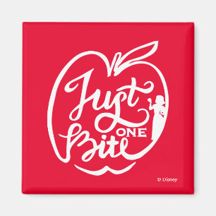 Aimant Blanche-Neige  Un seul morceau - Blanc