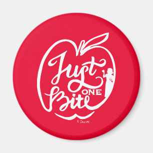 Aimant Blanche-Neige  Un seul morceau - Blanc