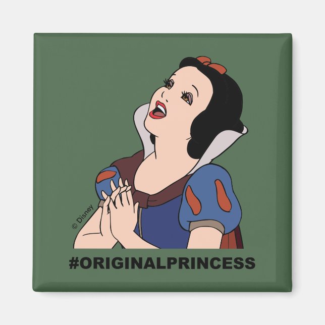 Aimant Blanche | #Princesse d'origine (Devant)