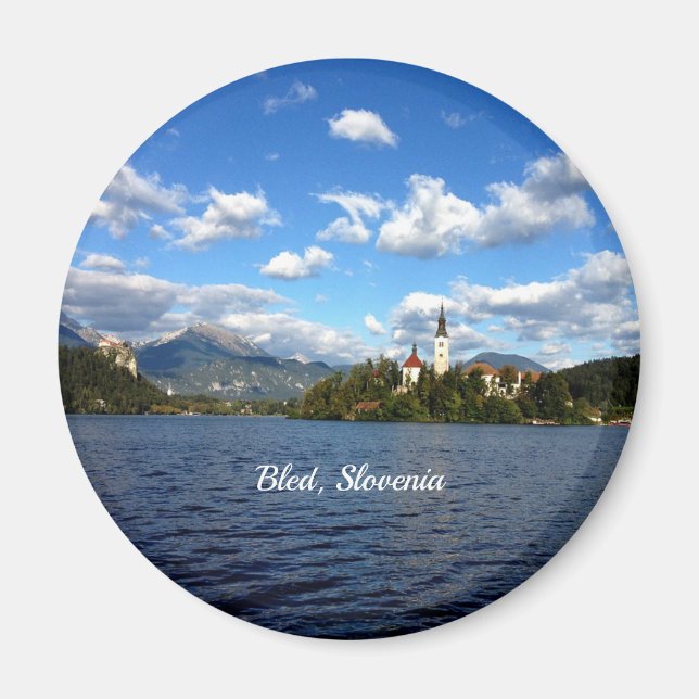 Aimant Bled, Slovénie photo paysage (Devant)